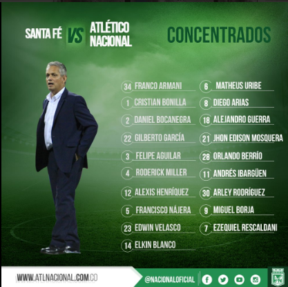 Foto: Atlético Nacional