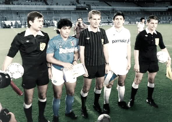 El Nápoles ya se enfrentó al Real Madrid hace 30 años | Foto: defensacentral