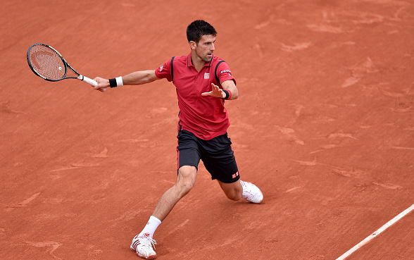 Djokovic was in a dominating mood, following the first set. | Image: Getty