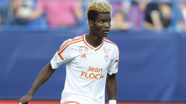 Above: New Sunderland signing Didier Ndong in action for Lorient | Photo: Sky Sports