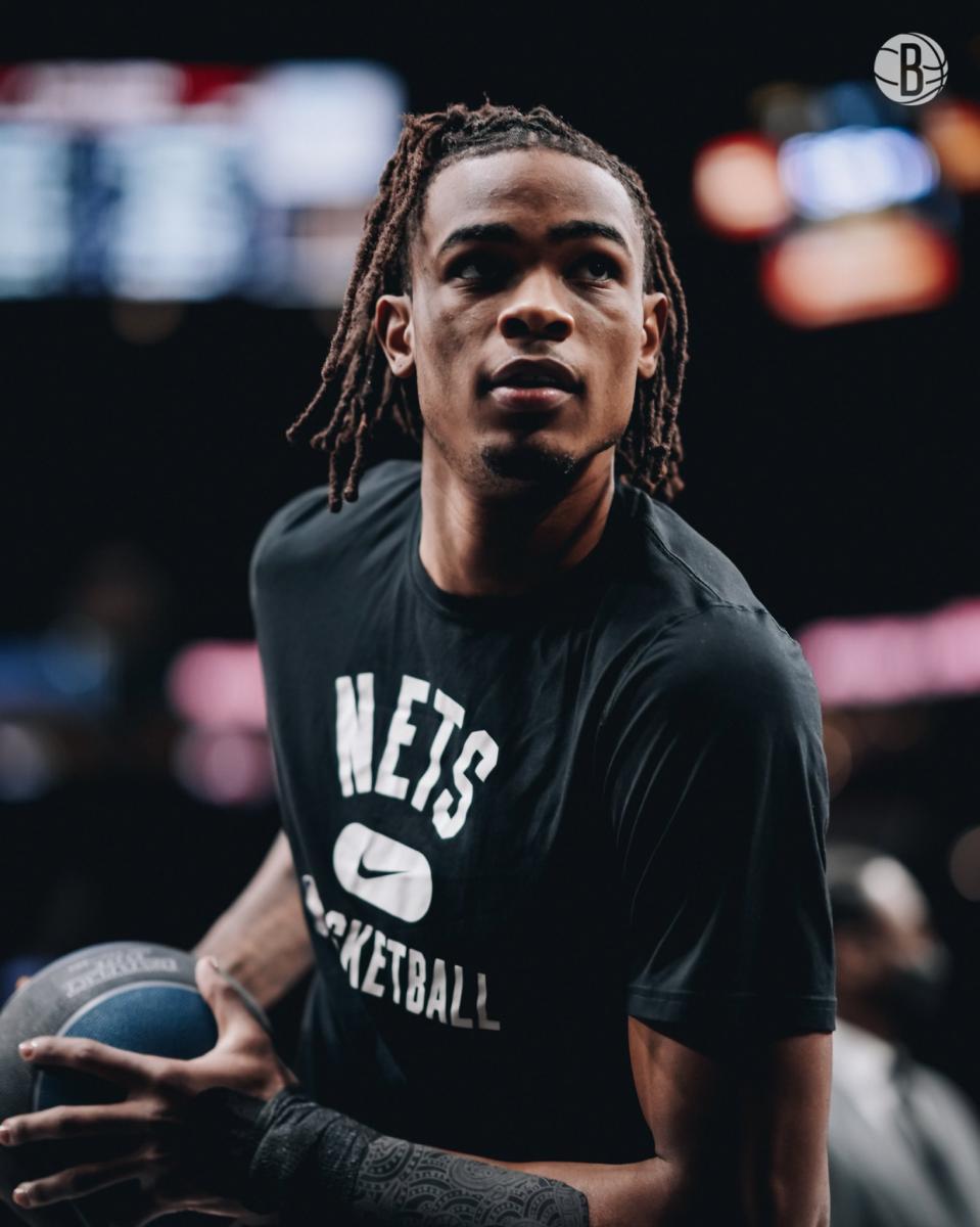 Nets prepare for the game/Image:BrooklynNets