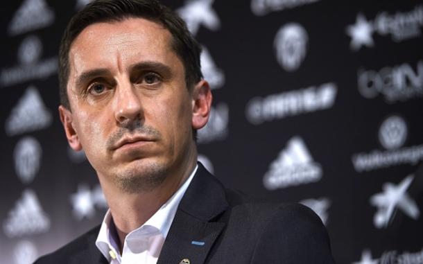 Gary Neville's Valencia stint was short | Photo: Getty images