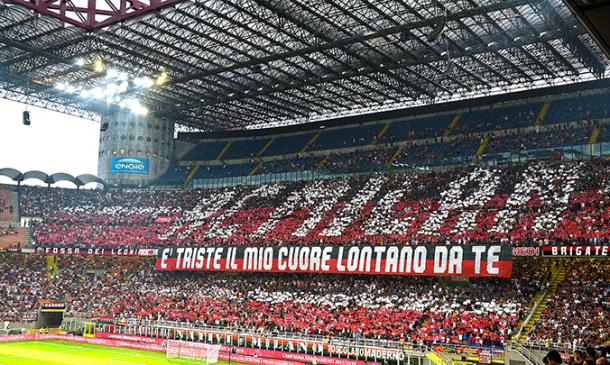 San Siro durante un partido europeo | FOTO: AC Milan