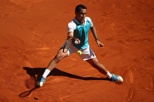 Almagro will be hoping to slide his way into the third round in Madrid (Photo by Julian Finney / Getty Images)