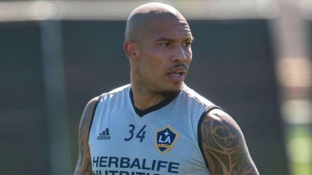 In less then four games Nigel de Jong has become the general of the LA Galaxy midfield. Photo provided by Getty Images.  