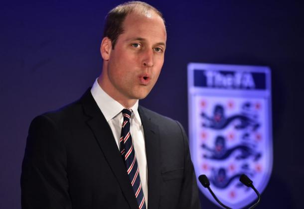 El Príncipe William es el presidente de la FA. Foto: The FA