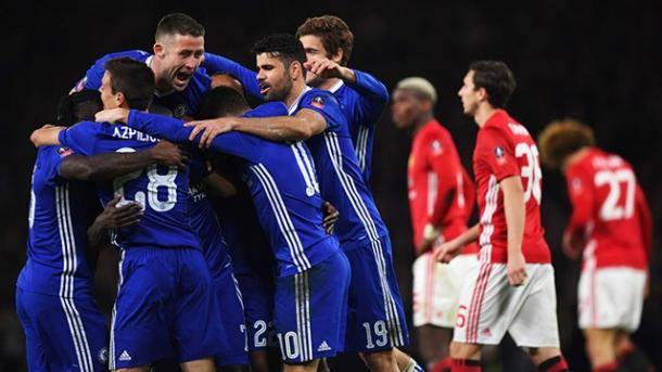 Chelsea ganó los dos encuentros ante United esta temporada. | Foto: Chelsea.