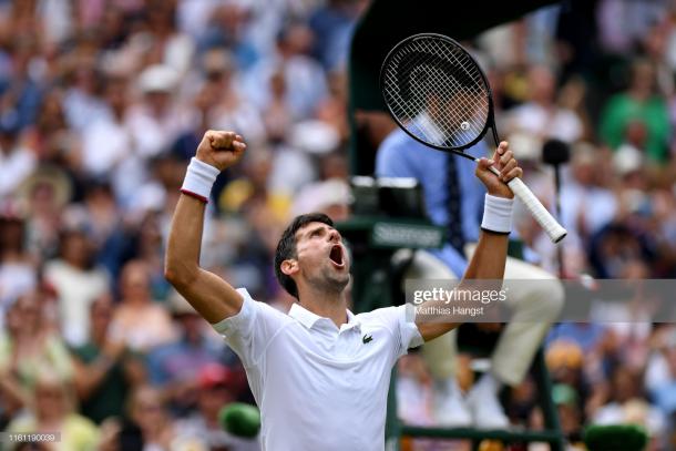 Djokovic jugará la final por sexta vez. Foto: Getty Images.