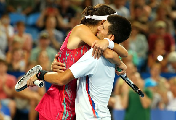 Djokovic was saddened at the news of Ivanovic's retirement (Photo by Paul Kane / Getty Images)