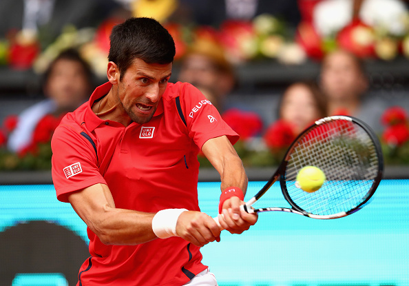 Novak Djokovic was dominate in his outing at the Mutua Madrid Open today. | Photo: Clive Brunskill/Getty Images