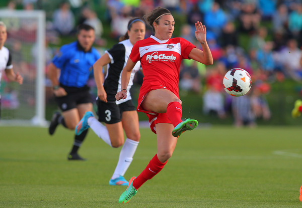 Jodie Taylor for the Washington Spirit | Photo: Tony Quinn/ ISI Photos 