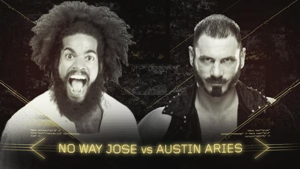 Can No Way Jose keep up his new fierce side against Aries? (image: youtube.com)