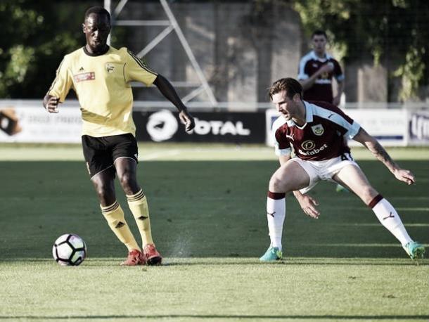 Burnley also took on Stade Nyonnais during their pre-season campaign (Burnley FC)