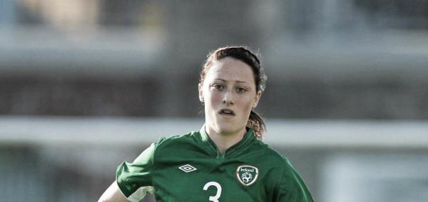 Campbell in action. (Photo: Football Association of Ireland)