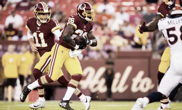 Peterson llega a Washington para cubrir la importante baja de Derrius Guice | Foto: Redskins.com
