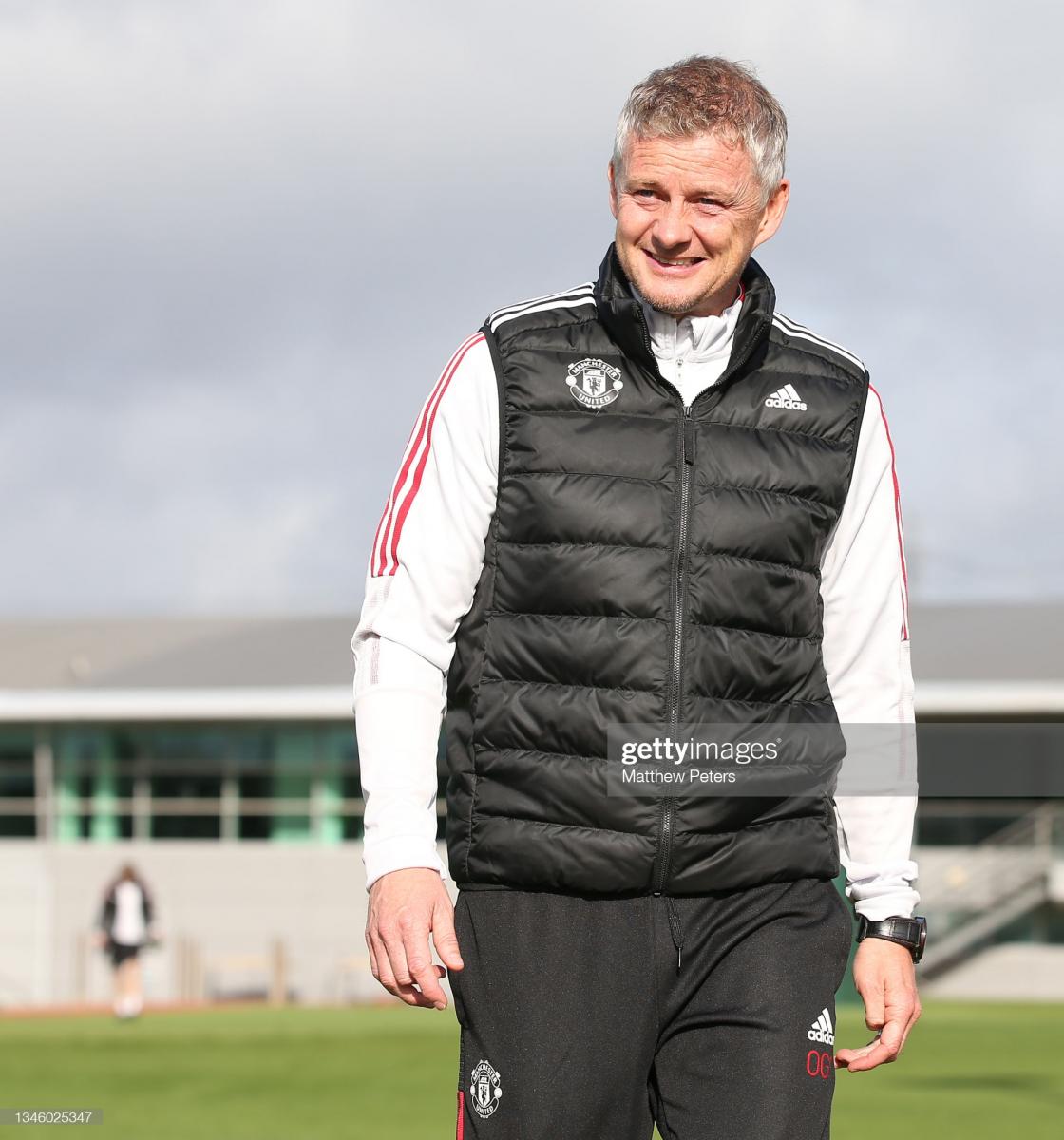 Ole Gunnar Solskjaer takes a training sesson: GettyImages