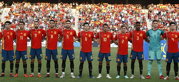 Once titular de la sub 21 contra Albania | Foto: Selección Española de Fútbol