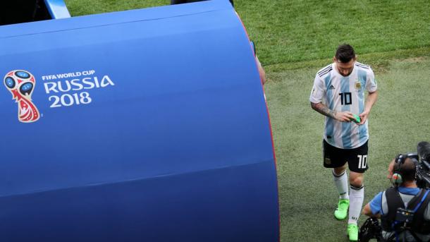 Sampaoli reconoció que Messi sufría como ningún otro | Foto: Getty Images.