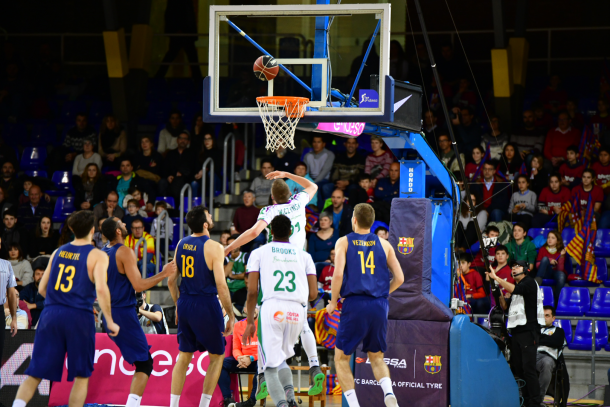 Unicaja ha dominado la primera mitad a placer. | Fotografía: Weberth de Souza (VAVEL.com)
