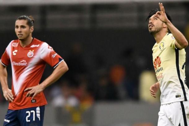 Oribe Peralta anotó el gol de la victoria ante Veracruz | Foto: Tribuna Deportes