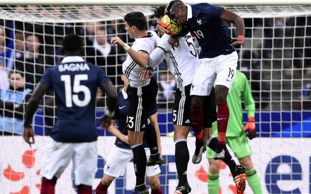 Paul Pogba in azione nell'amichevole vinta per 2-0 con la Germania | Skysport.it