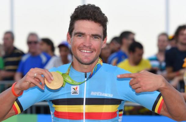 Van Avermaet presume de oro olímpico | Fuente: UCI oficial.