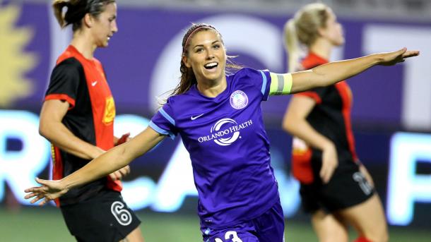 Alex Morgan will want to keep her good form going | Source: orlandosentinel.com