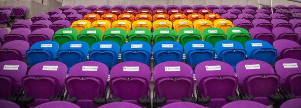 Grada LGTB en el estadio del Orlando City | Foto: orlandosentinel.com