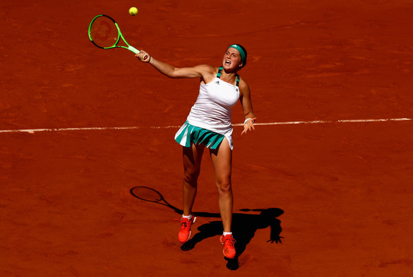 Ostapenko was fearless throughout the tournament (Photo by Adam Pretty / Getty)