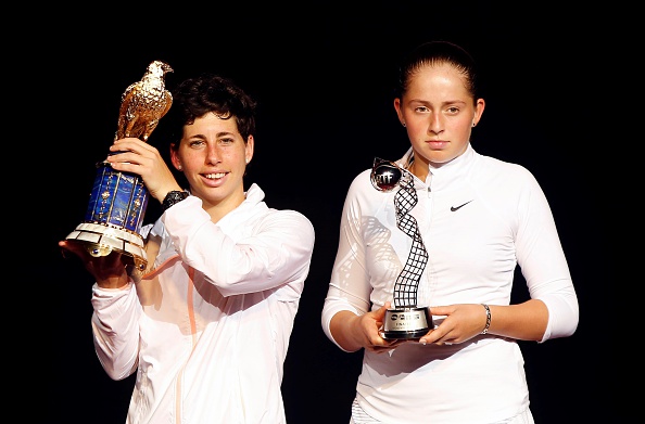 Ostapenko reached her second WTA final (Photo: Getty Images/Anadolu Agency)