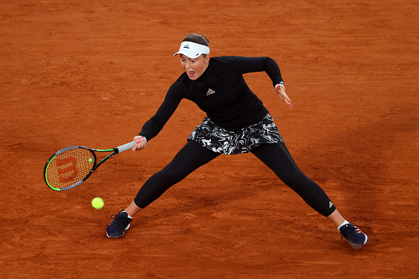 Ostapenko looked a shadow of her former self (Julian Finney/Getty Images)