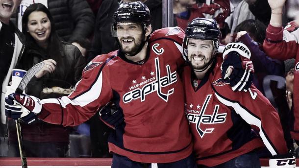 Superada la treintena, Ovi todavía consigue mejorar sus números | Foto NHL.com