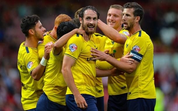 Oxford United have had a flying start to the new season and will be a tough opponent for Swansea. (Photo: Telegraph)