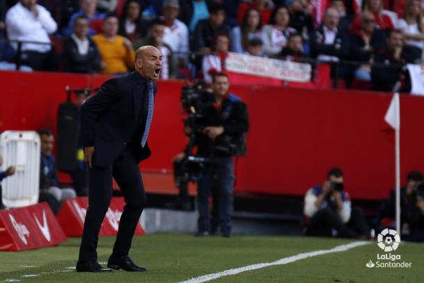 Paco Jémez durante un partido | Fotografía: La Liga