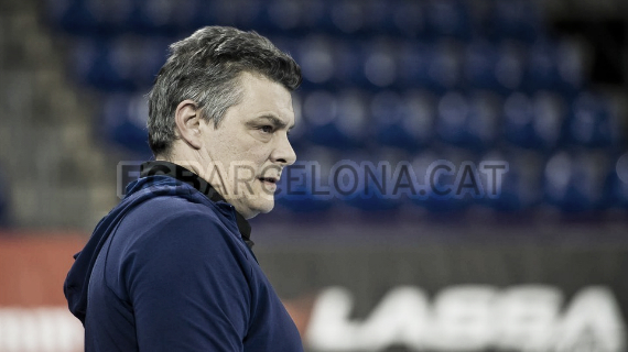 Pascual, entrenador blaugrana | Foto: fcbarcelona.es