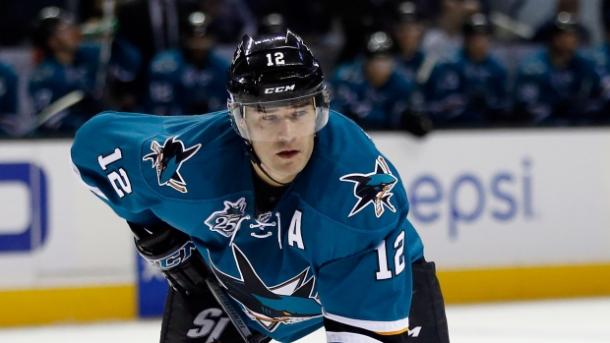 Patrick Marleau con los San Jose Sharks / TSN
