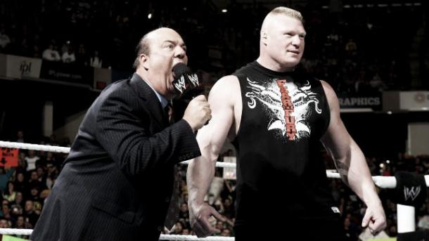 Brock Lesnar was a factor in Heyman continuing in WWE (image:www.inquisitr.com)
