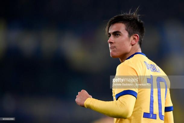 Paulo Dybala parece recuperar el olfato goleador / Foto: gettyimages