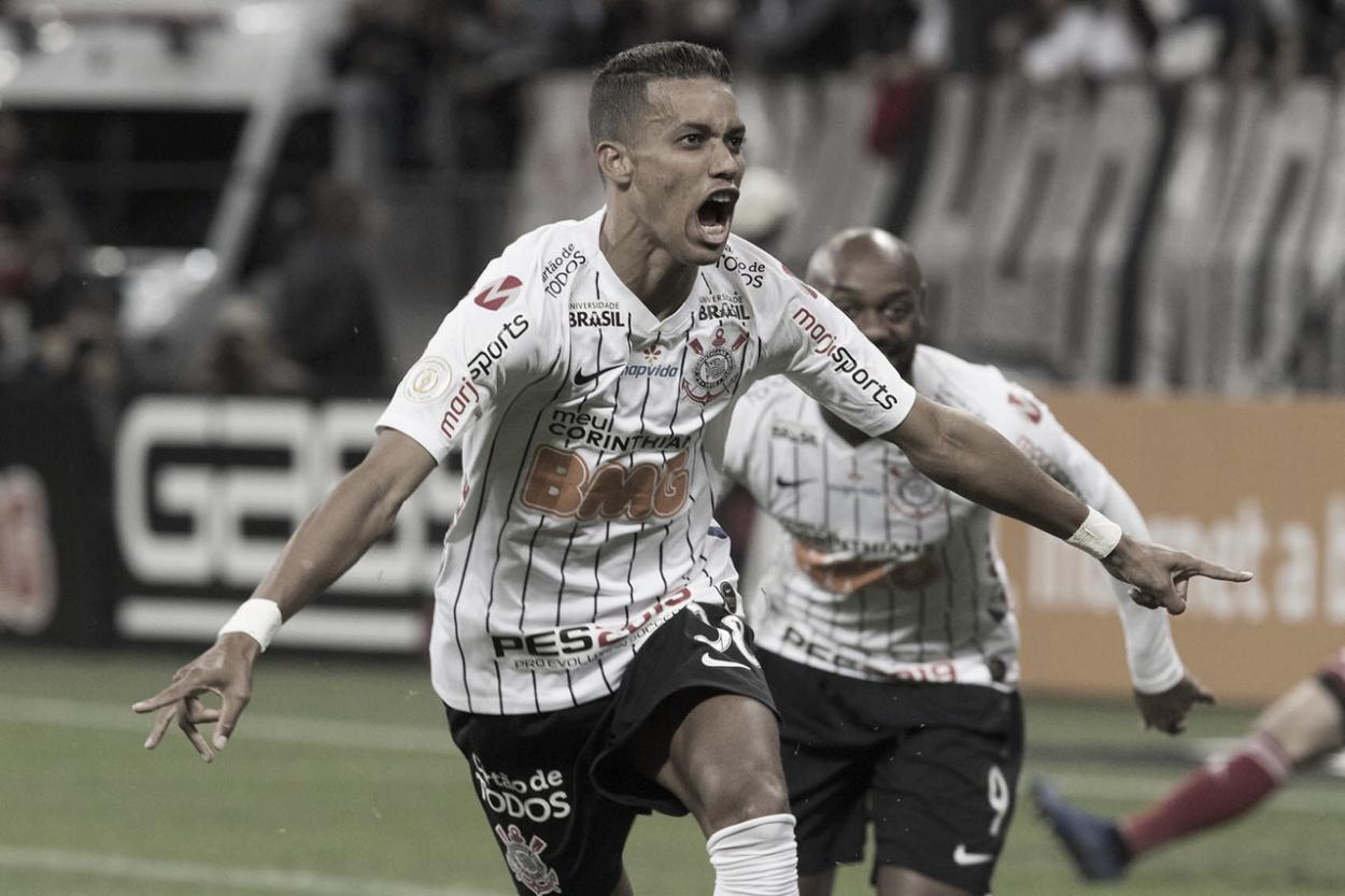 Pedrinho decidiu clássico contra o São Paulo em 2019 (Foto:Daniel Augusto Jr/Agência Corinthians)
