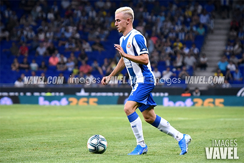 Pedrosa fue de los mejores del Espanyol en la primera parte | Foto: VAVEL