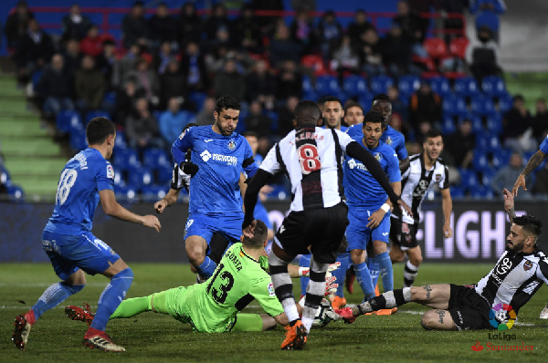 La derrota contra el Levante obliga al Getafe a puntuar para acercarse a Europa. | Foto: La Liga