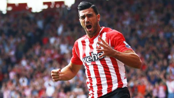 Pelle had a successful goal-scoring record on the south coast | Image: Sky Sports