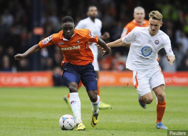 Pelly Ruddock en su primera temporada en el Luton | Foto: Luton Town