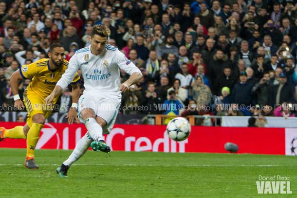 Cristiano Ronaldo marcó el penalti que supuso el 1-3 definitvo 