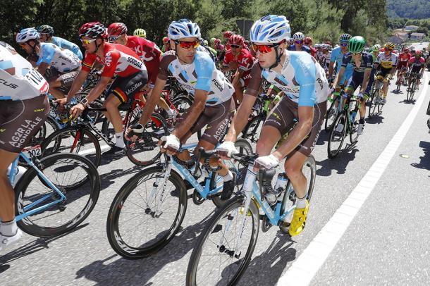 Peraud en la Vuelta a España 2016. | Fuente: Unipublic