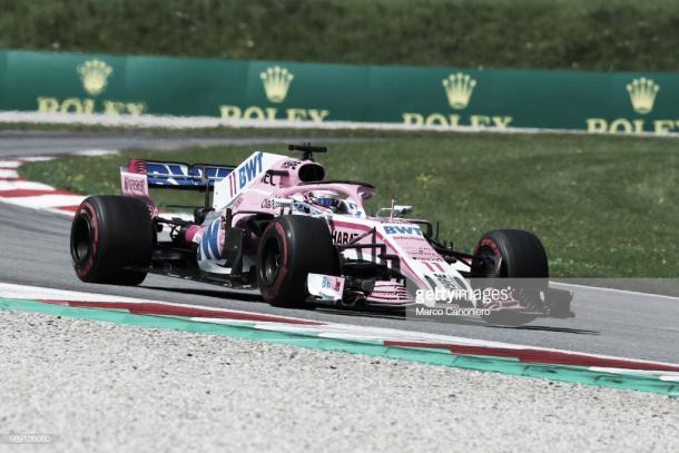 Pie de foto > Sergio Pérez en el Gran Premio de Austria | Fuente: Getty Images