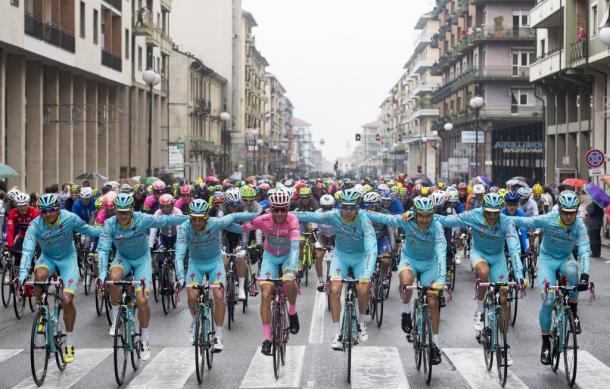 Siete de los compañeros de Nibali que consiguieron llegar al final del Giro de Italia | Foto: Giro de Italia