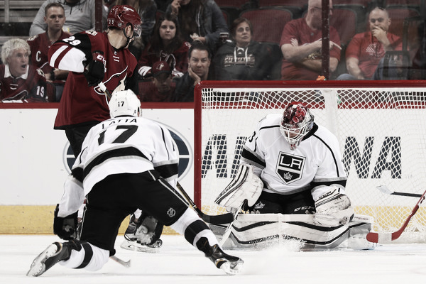 Brendan Perlini has been on the cusp of making the Coyotes' roster, is this his chance? Source: Christian Petersen/Getty Images North America)