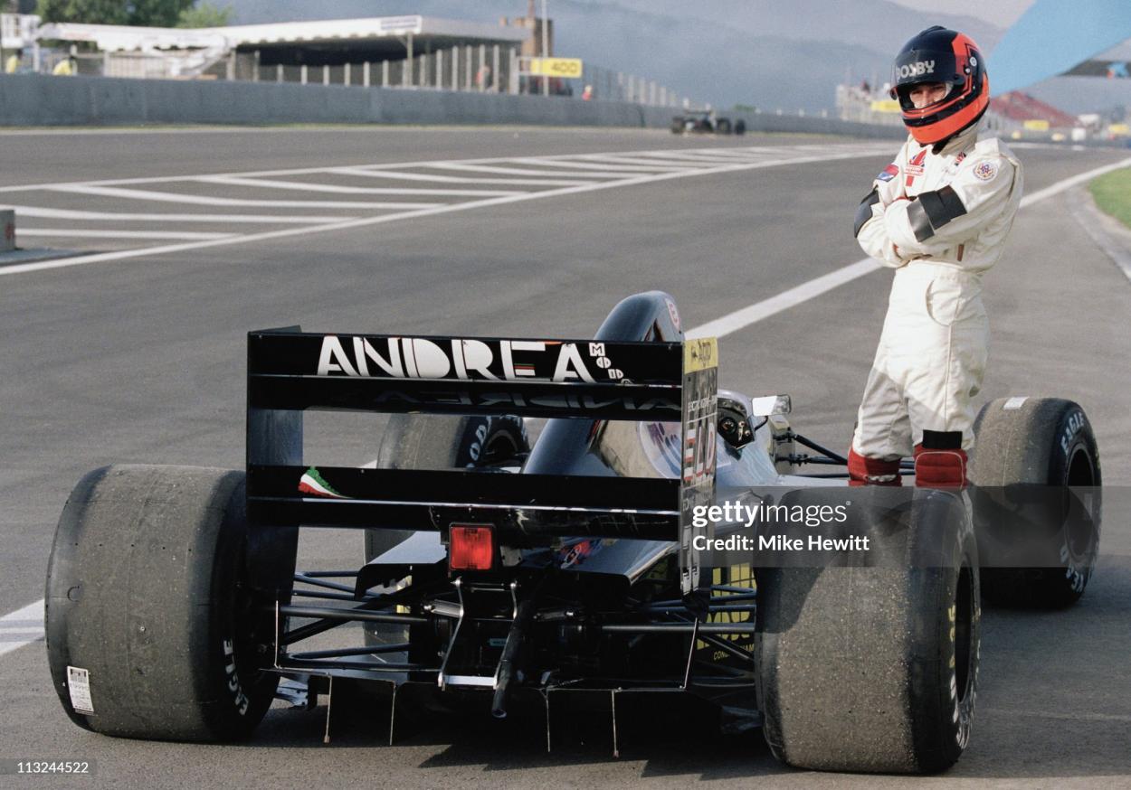 Perry McCarthy during Spanish Grand Prix qualifying in 1992 - (Photo by Mike Hewitt via Getty Images)