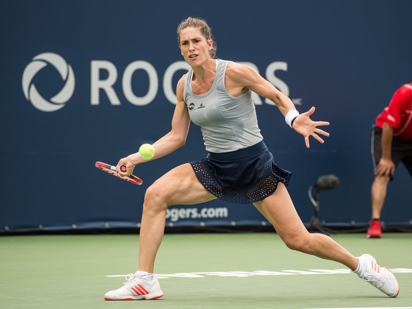 Petkovic in her second round match with Alize Cornet (Photo by Minas Panagiotakis / Source : Getty Images)